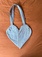 Pink and Blue Heart Tote