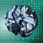 100% Silk Tie Scrunchie