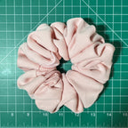 Pink Knit 100% Cotton Shirt Scrunchie