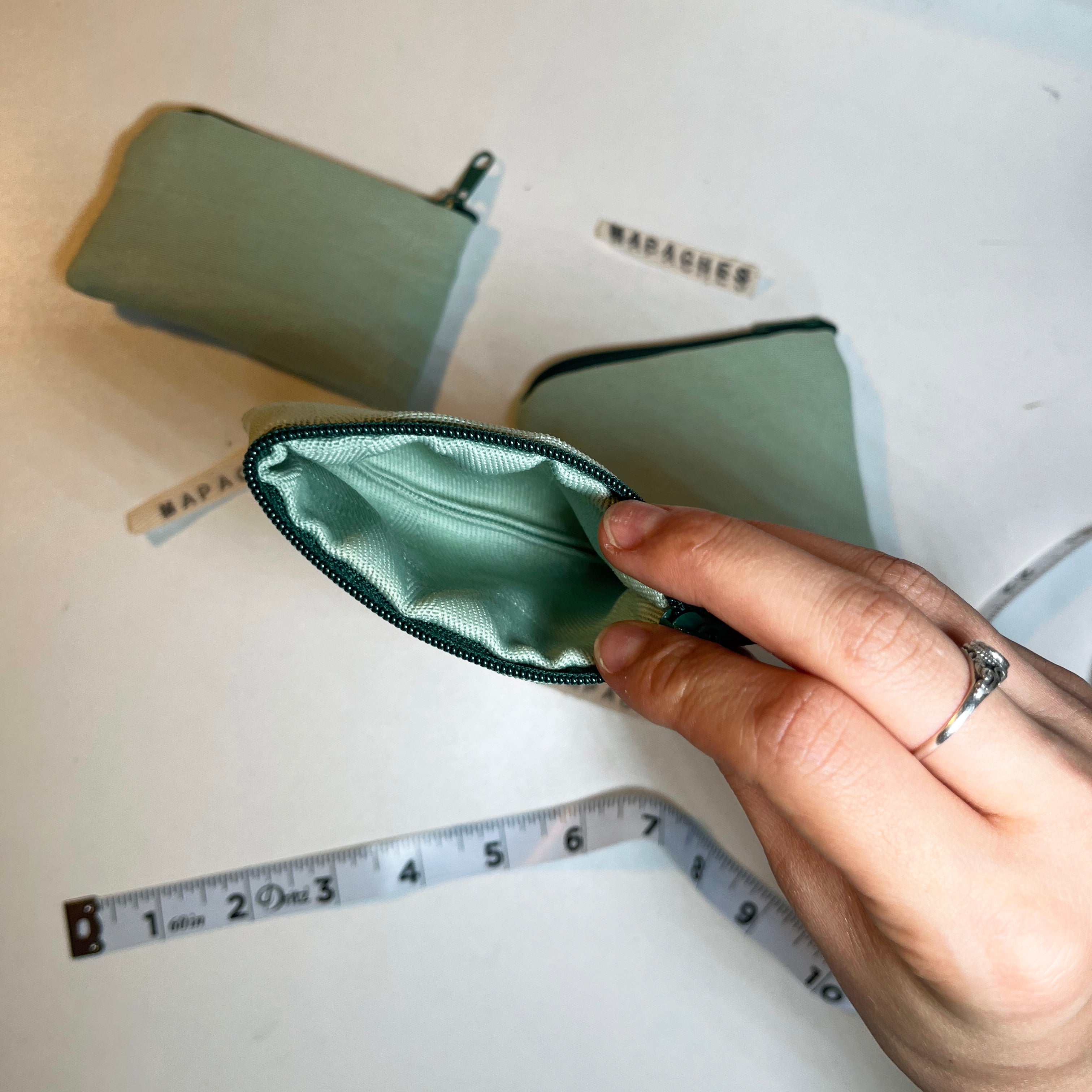 Green Coin Purse